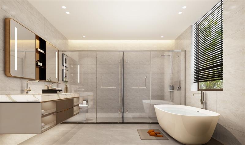 Principal bathroom